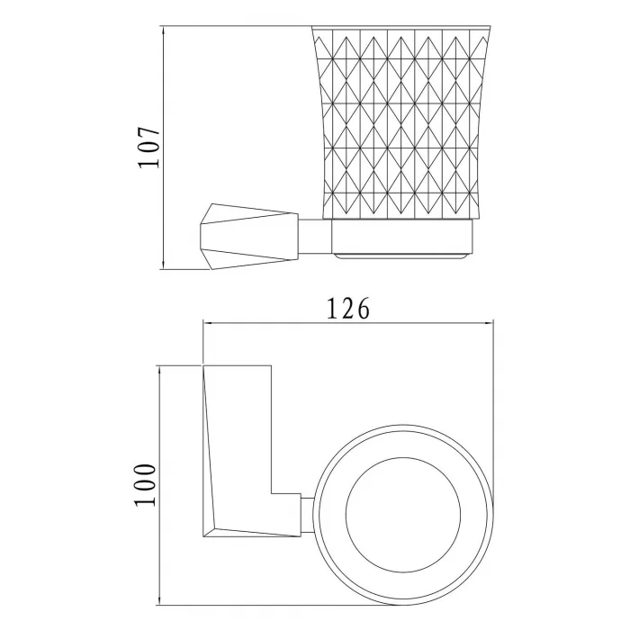 Penta Capella Diş Fırçalık Krom