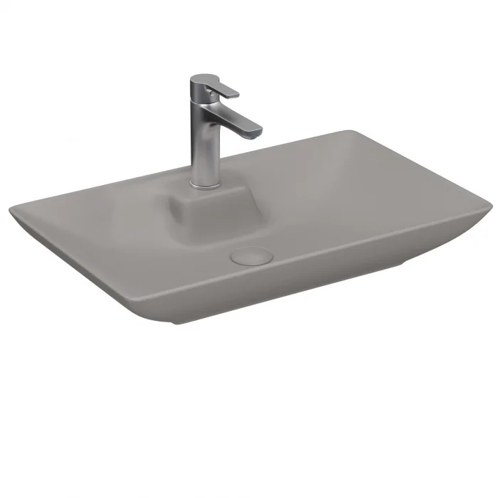 Perla Tezgah Üstü Lavabo Latte 3063-114/65 Cm
