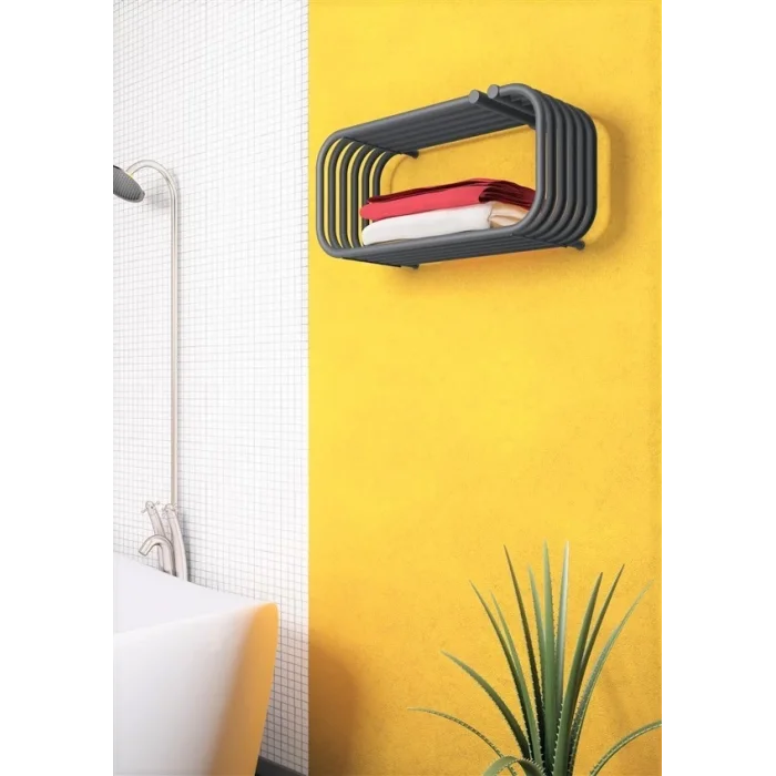 Santorini Dekoratif Havlupan 700x330 Antrasit