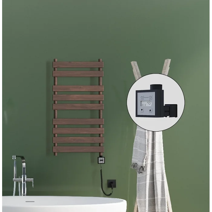 TAHITI Elektrikli Havlupan 500x1300 Ahşap   (KTX3 Termostat) 1000W Spiral Kablolu