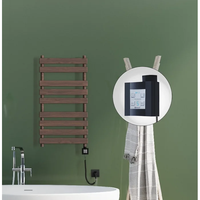 TAHITI Elektrikli Havlupan 500x1300 Ahşap   (KTX4 Termostat) 1000W Spiral Kablolu