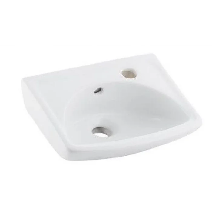 Tek Parça Lavabo 35 CM (Sağ Batarya Delikli)