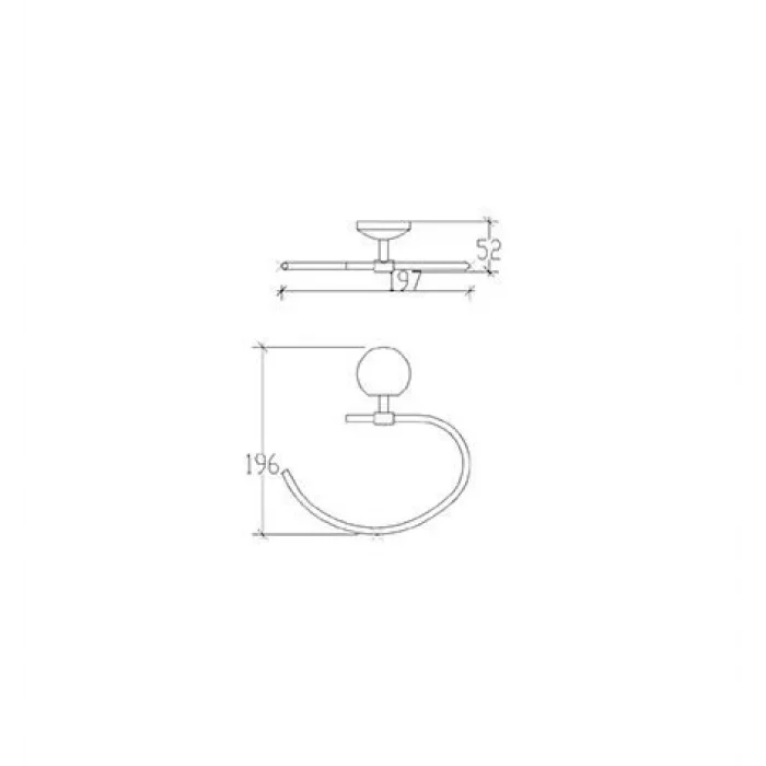 Tema Bora Yuvarlak Havluluk