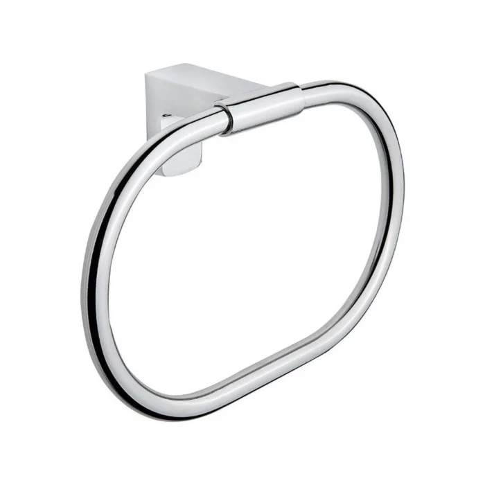 Tema Premium Yuvarlak Havluluk Krom 71008