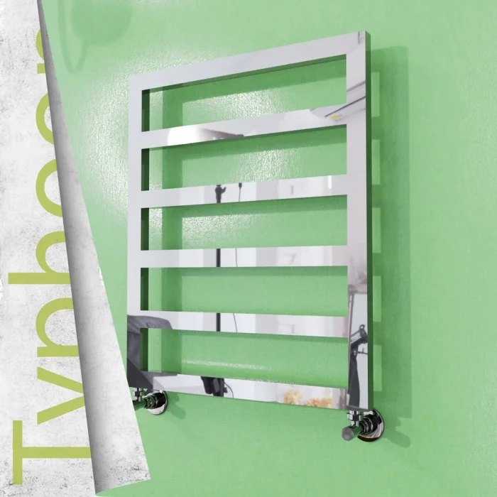 TYPHOON Paslanmaz Çelik Havlupan 600x740 Ayna Polisaj