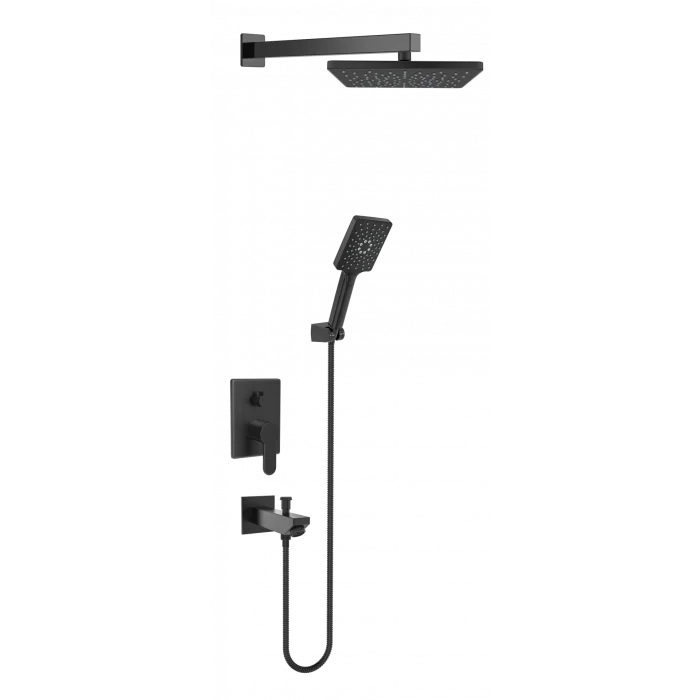 Valtemo VS-4622 Maxima Mat Black Pop Up Ankastre