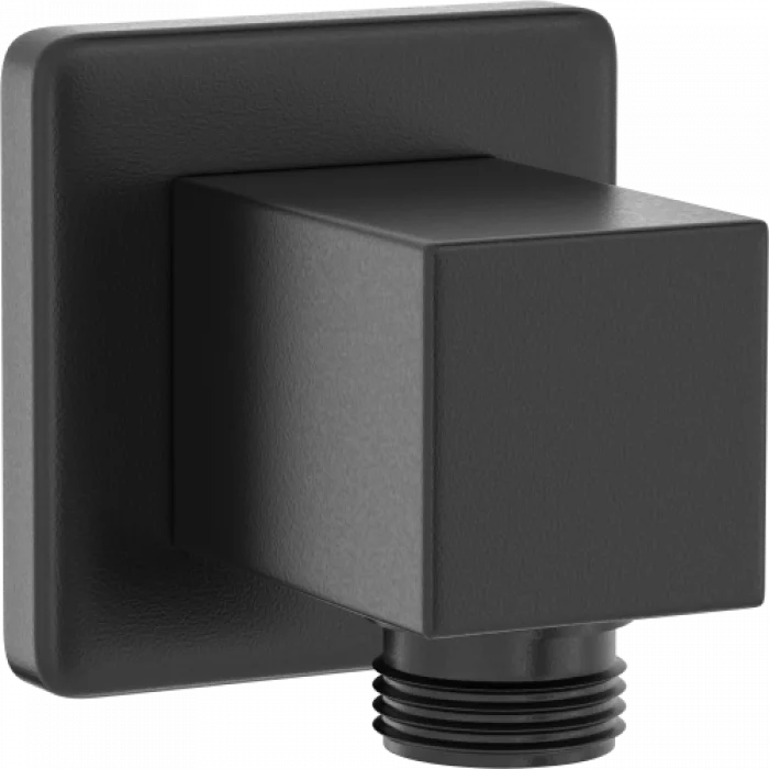 Valtemo VS-4904 Su Çıkış Dirseği Kare-Siyah