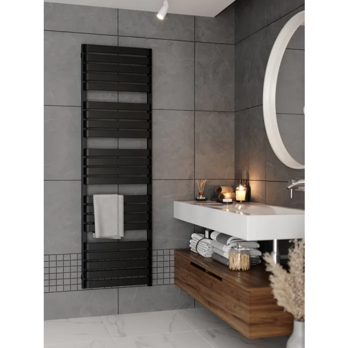 WARP T Tasarım Havlupan 500x1695 Siyah