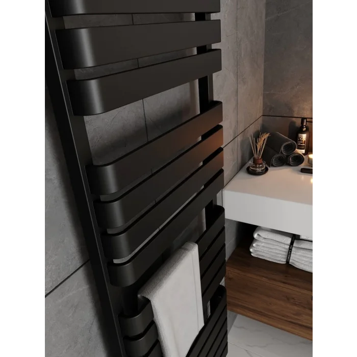 WARP T Tasarım Havlupan 500x1695 Siyah