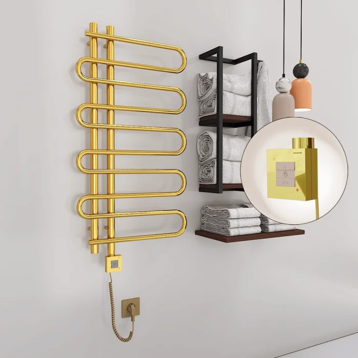 ZANTE Elektrikli Havlupan 500x1000  Altın (KTX1 Termostat) 200W Spiral Kablolu