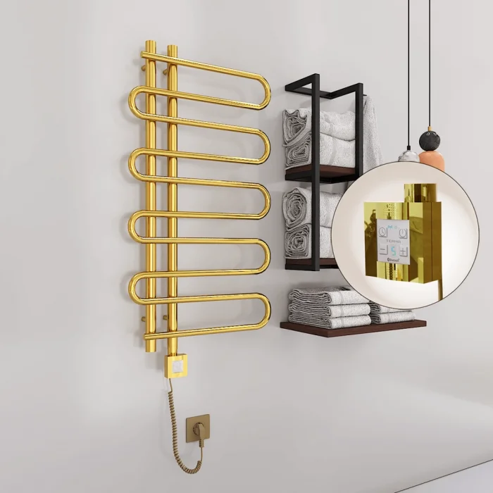 ZANTE Elektrikli Havlupan 500x1000  Altın (KTX4 Termostat) 200W Spiral Kablolu