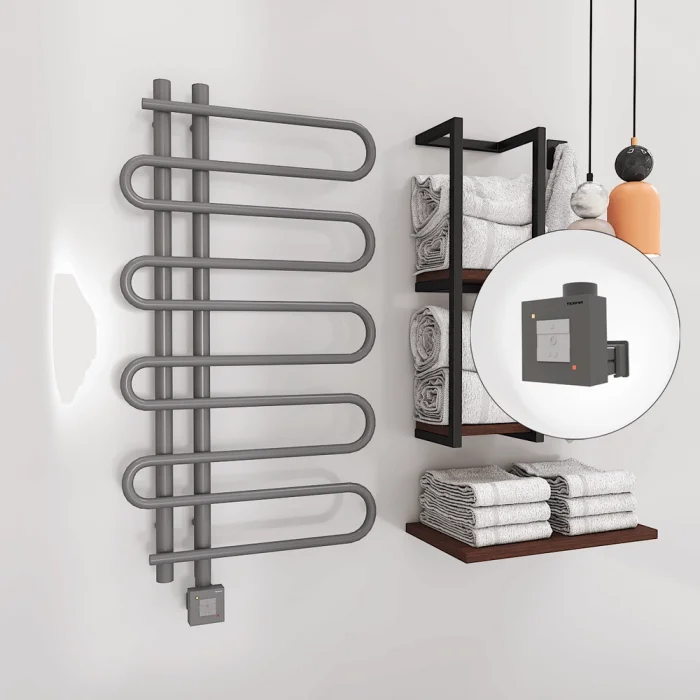 ZANTE Elektrikli Havlupan 500x1000  Antrasit (KTX1 Termostat) 300W