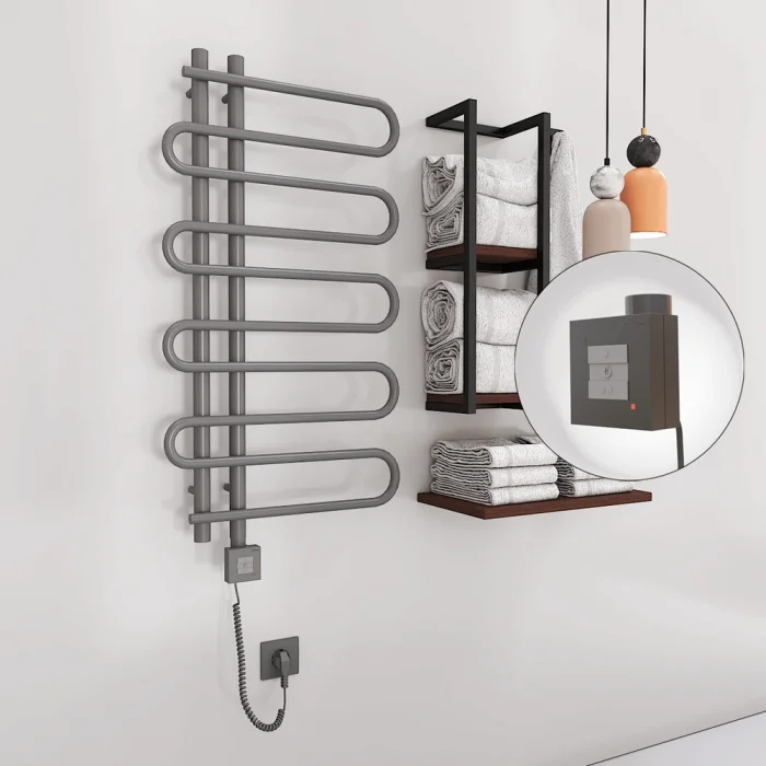 ZANTE Elektrikli Havlupan 500x1000  Antrasit (KTX1 Termostat) 300W Spiral Kablolu