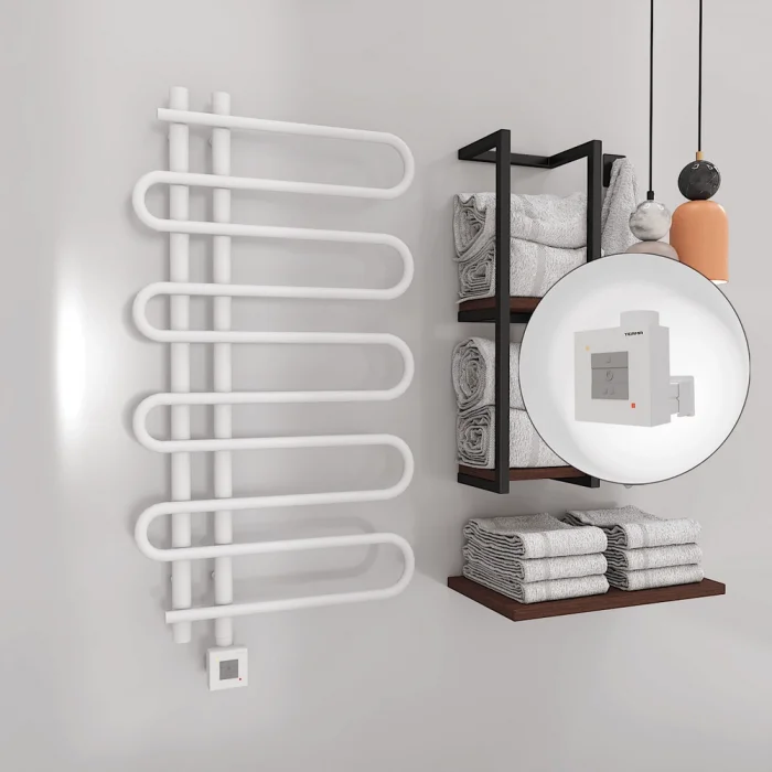 ZANTE Elektrikli Havlupan 500x1000  Beyaz (KTX1 Termostat) 300W