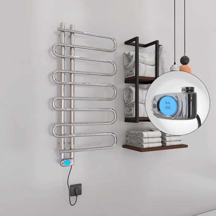 ZANTE Elektrikli Havlupan 500x1000  Krom (Musa Termostat) 200W