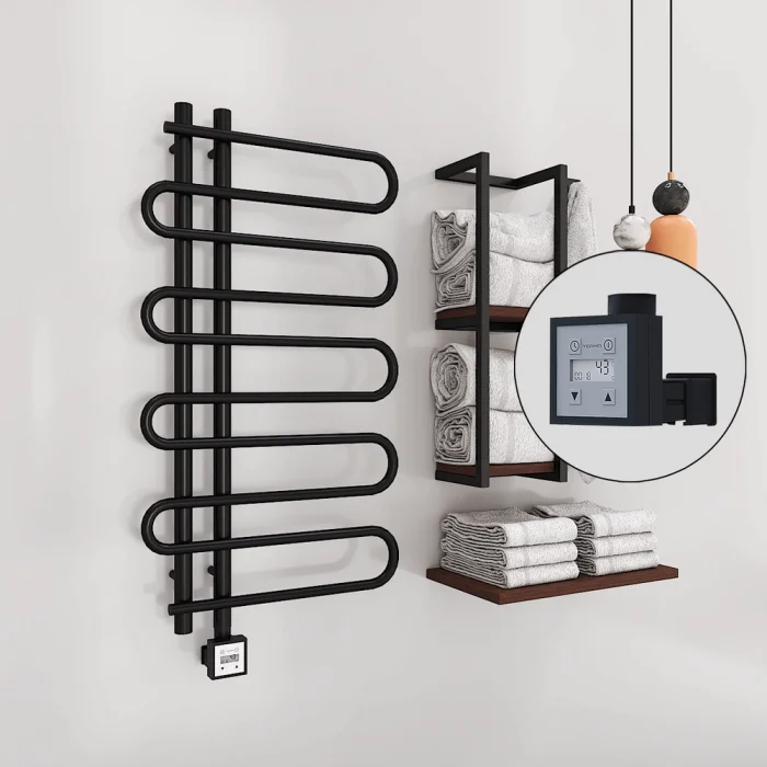 ZANTE Elektrikli Havlupan 500x1000  Siyah (KTX3 Termostat) 300W