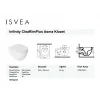 Isvea Infinity Clearim Plus Asma Klozet Fildişi - Yavaş Kapanır Kapak Fildişi