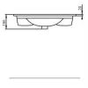 Luna Flat Lavabo 80 Cm. Mob.Geçmeli H-Extra