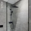 Newarc Step Bataryalı Duş Ünitesi Siyah