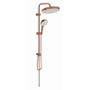 Valtemo Bigart Brushed Bronze Rain Duş Set VS-2923