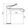 Valtemo Valero Art Gray Lavabo Bat.Medium VM-1203
