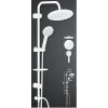 Valtemo VS-5940 Raınmax Pure White Raın Duşu Seti