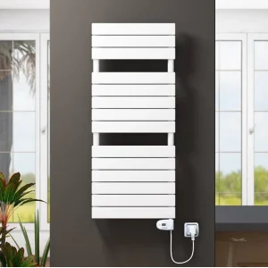 10H Elektrikli Havlupan 600x1180 Beyaz (Thesis Termostat) 600 W