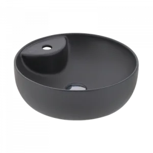 Sole Tezgah Üstü Lav.Batarya Delikli Mat Antrasit