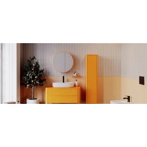 Sogno 100 cm Lavabo Dolabı (10NF65060 Beyaz dahil) Amber