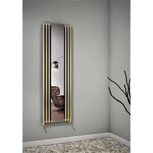 Bahama Dekoratif Radyatör 540x1760 Altın Renkli