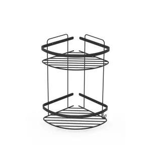 Banyomix 19*19 İkili Paslanmaz Şampuanlık Siyah