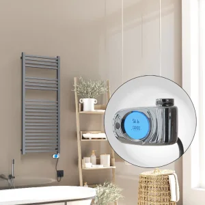 Barbados Elektrikli Havlupan 500x1200 Antrasit Texture (Musa Termostat) 600W