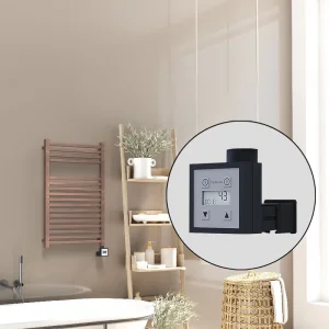 Barbados Elektirikli Havlupan 500x800 Ahşap   (KTX3 Termostat) 600W