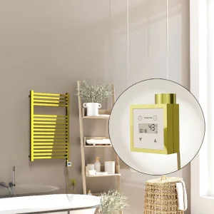 Barbados Elektrikli Havlupan 500x800 Altın  (KTX3 Termostat) 300W Spiral Kablolu