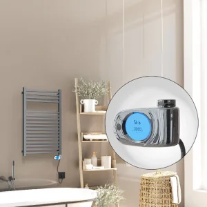 Barbados Elektrikli Havlupan 500x800 Antrasit Texture (Musa Termostat) 600W