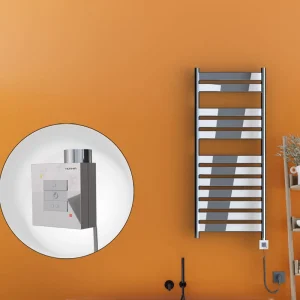 Bora Bora Elektrikli Havlupan 500x1200 Krom Ktx1 300 Watt Spiral Kablolu