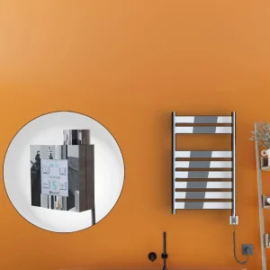 Bora Bora Elektrikli Havlupan 500x800 Krom Ktx4 300 Watt Spiral Kablolu