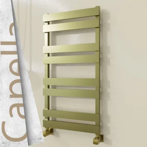 CAPELLA Paslanmaz Çelik Havlupan 500x990 Satine Altın