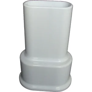 Çiftli Radyatör Boru Gizleme Kılıfı 2 Parçalı Geçmeli Plastik Beyaz 160mm