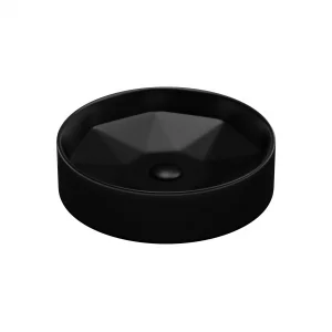 Diamante Tezgah Üstü Lavabo 3042 Mat Siyah 42 CM