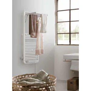 Dryer Plus Mixed Elektrikli  ve Sulu Sistem Raflı Havlupan 500x1536 Beyaz