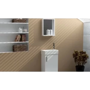 ECE Slim Smart 45 cm Banyo Dolabı Beyaz