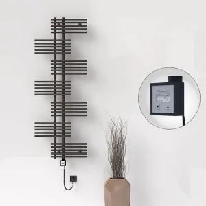 FIJI Elektirikli Havlupan 650x1762 Ahşap  (KTX3 Termostat) 1000W Spiral Kablolu