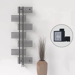 FIJI Elektrikli Havlupan 650x1762 Antrasit (KTX3 Termostat) 1000W