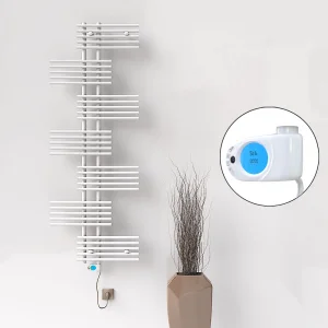 FIJI Elektrikli Havlupan 650x1762 Beyaz (Musa Termostat) 900W