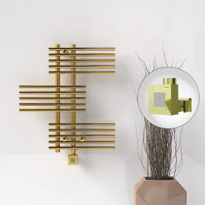 FIJI Elektrikli Havlupan 650x740 Altın (KTX1 Termostat) 200W