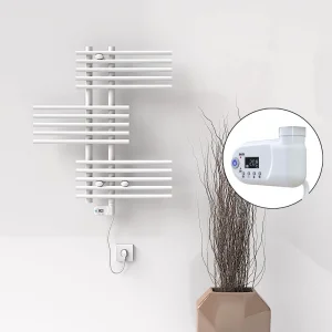 FIJI Elektrikli Havlupan 650x740 Beyaz (Thesis Termostat) 300W