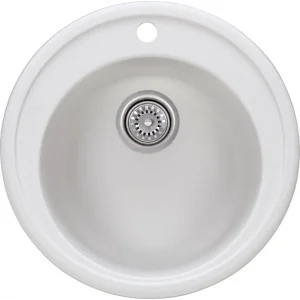 GL General Oval Granit Evye 51 Cm. Beyaz