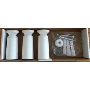 Havlupan Montaj Seti 3lü Beyaz Kör Tapalı