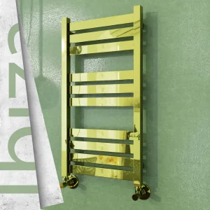 IBIZA Paslanmaz Çelik Havlupan 400x780 Altın